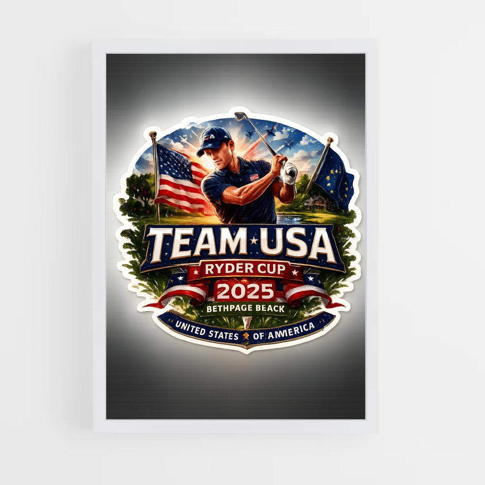 Poster Home Run Victory – affiche Golf (vue 3)